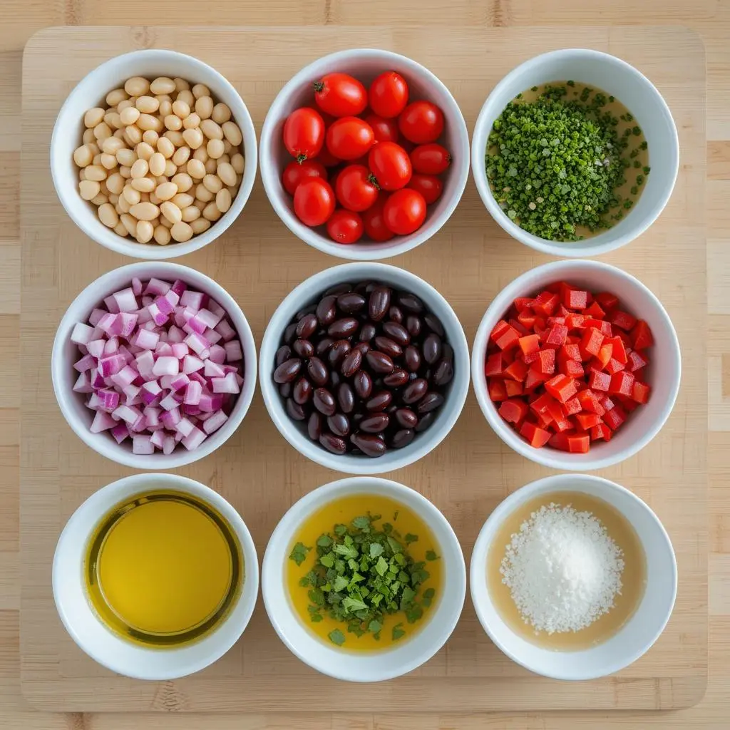 Dense Bean Salad Recipe