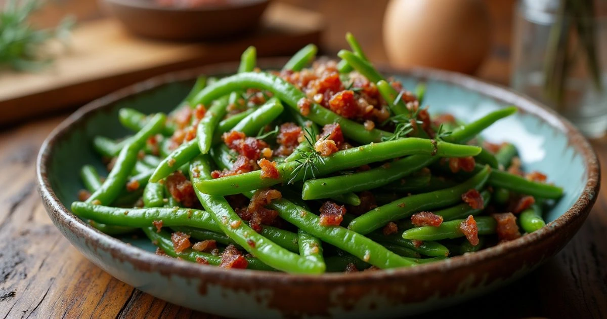 Recipe For Crack Green Beans